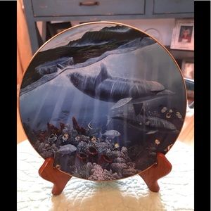 Danbury Mint Underwater Paradise Ltd. Ed. Plate